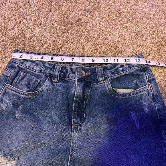 Nauty blue ripped blue jeans - Picture 2 of 6